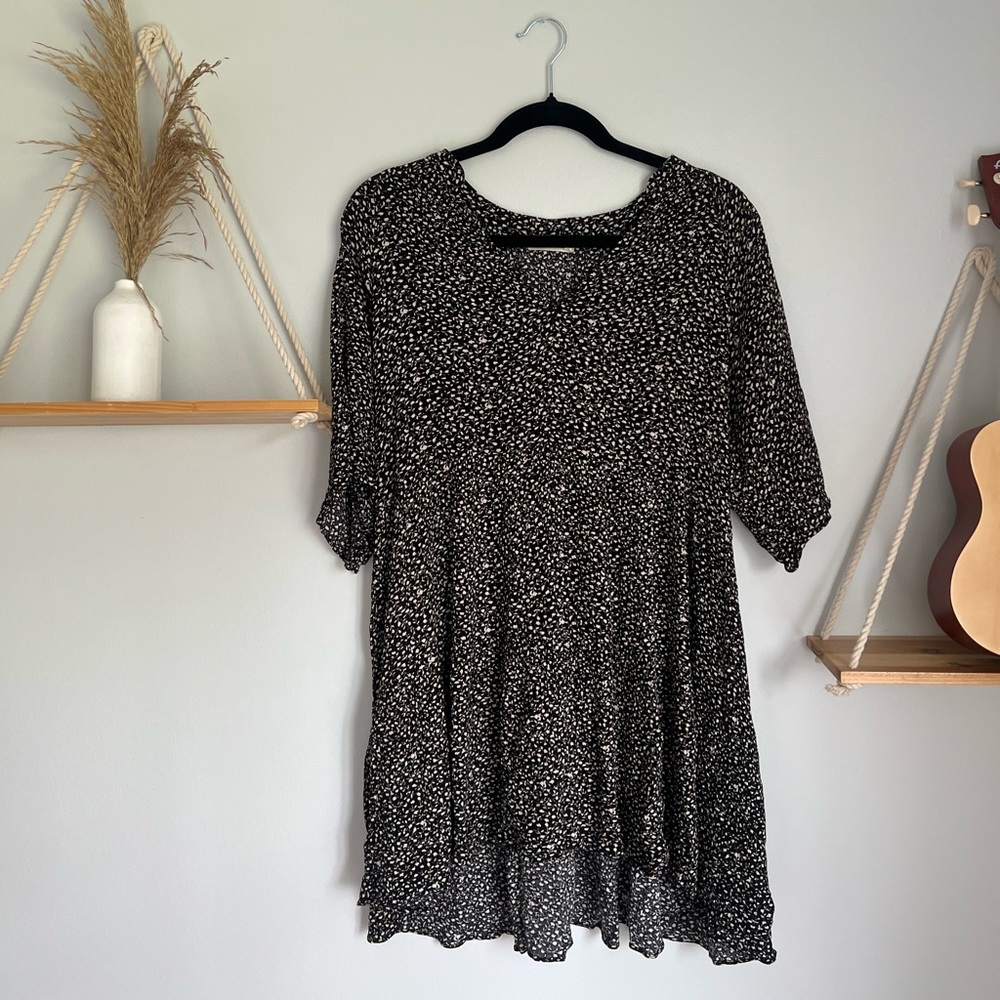 Floral print dress